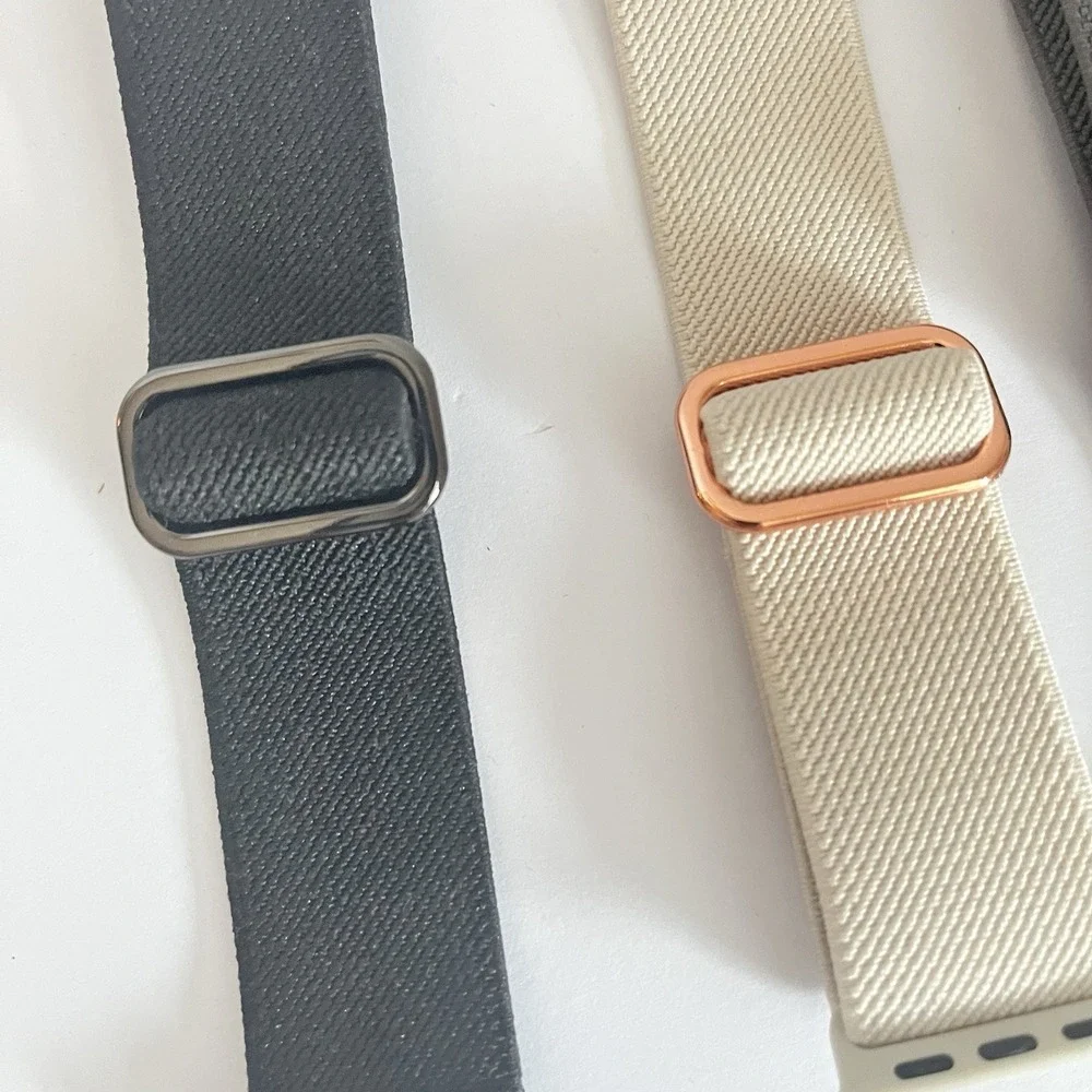 Apple Watch Bands set 4 NWOT 38/40/41/42mm stretchy nylon